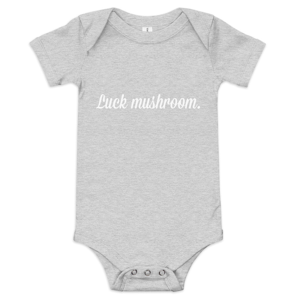 Luck Mushroom - short sleeve bodysuit - babes