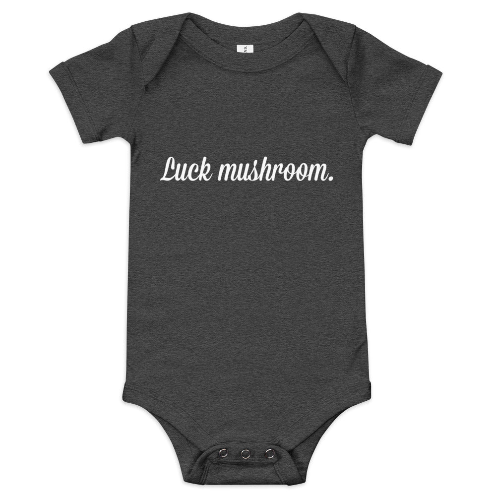 Luck Mushroom - short sleeve bodysuit - babes
