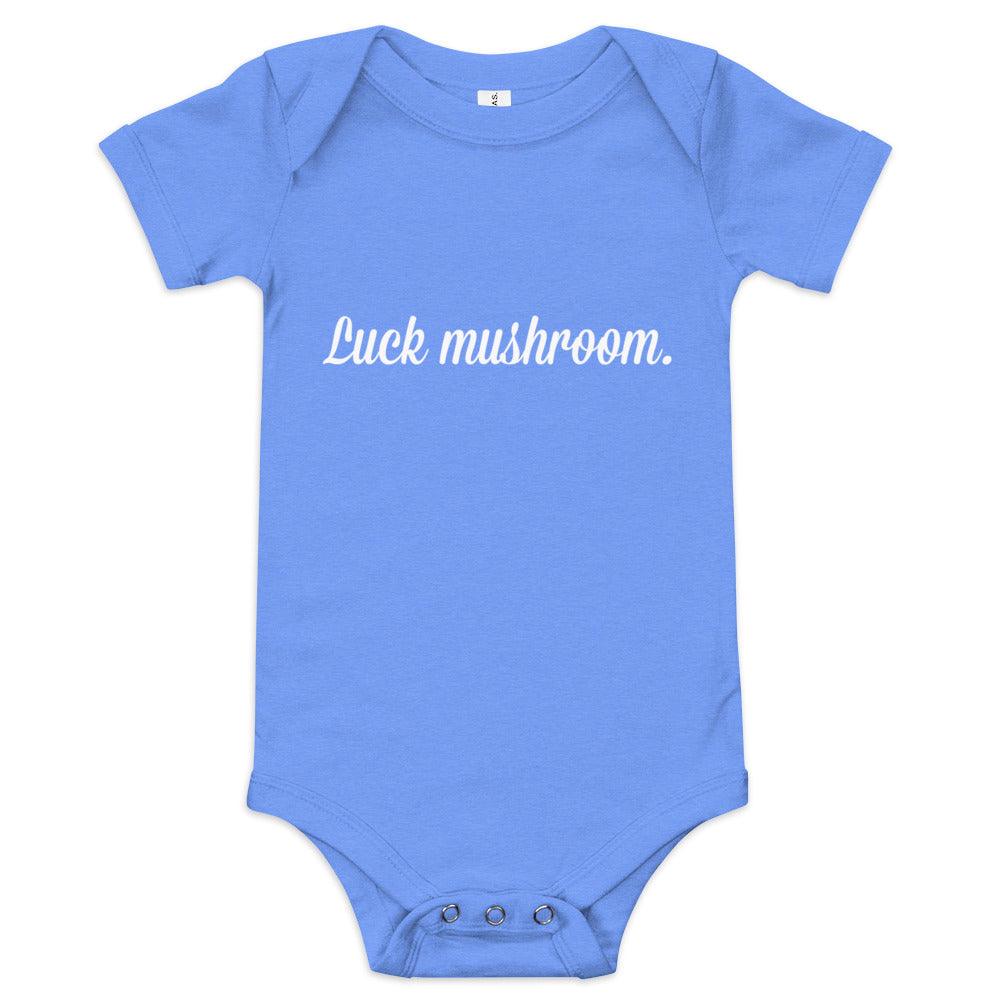 Luck Mushroom - short sleeve bodysuit - babes