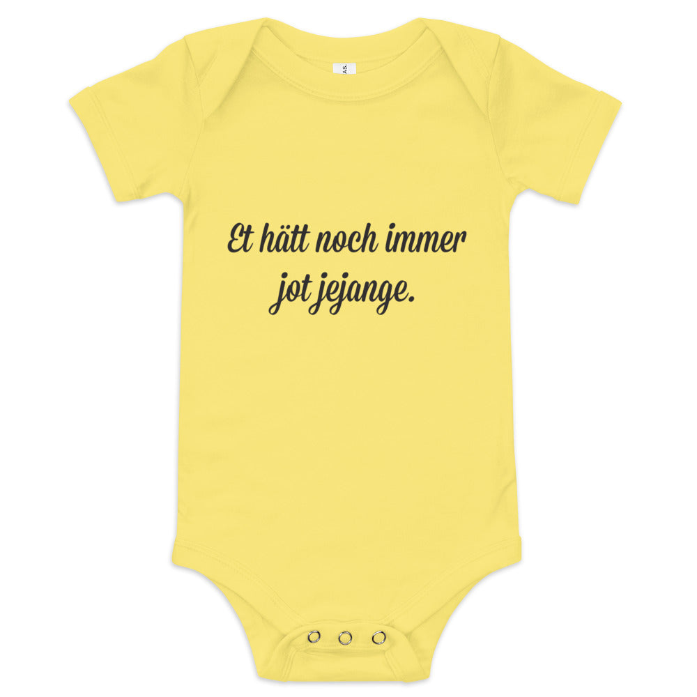 Et hätt noch immer jot jejange - short sleeve bodysuit - babes