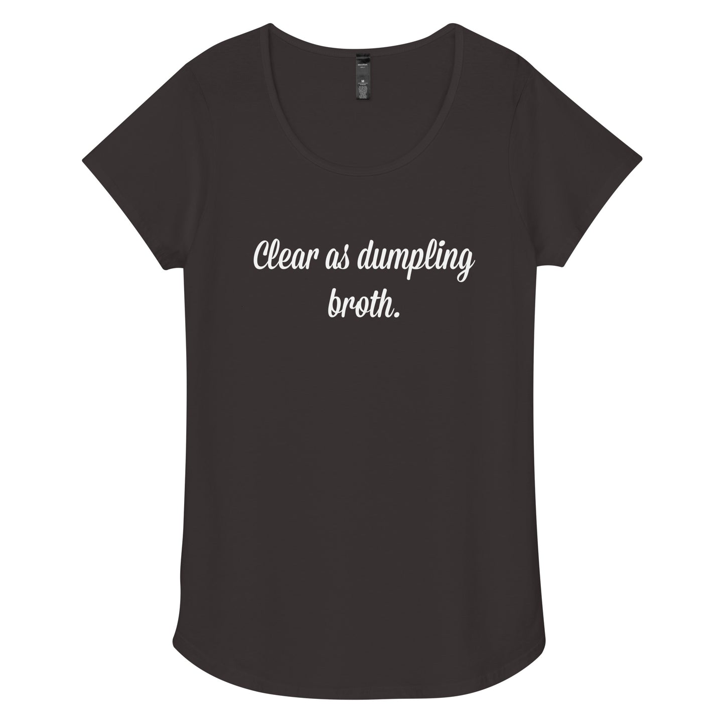Dumpling broth - ladies' round neck T