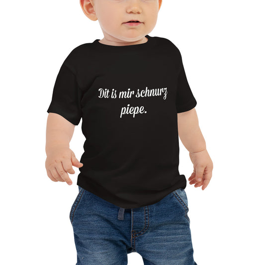 Schnurz piepe - babies T - black or blue