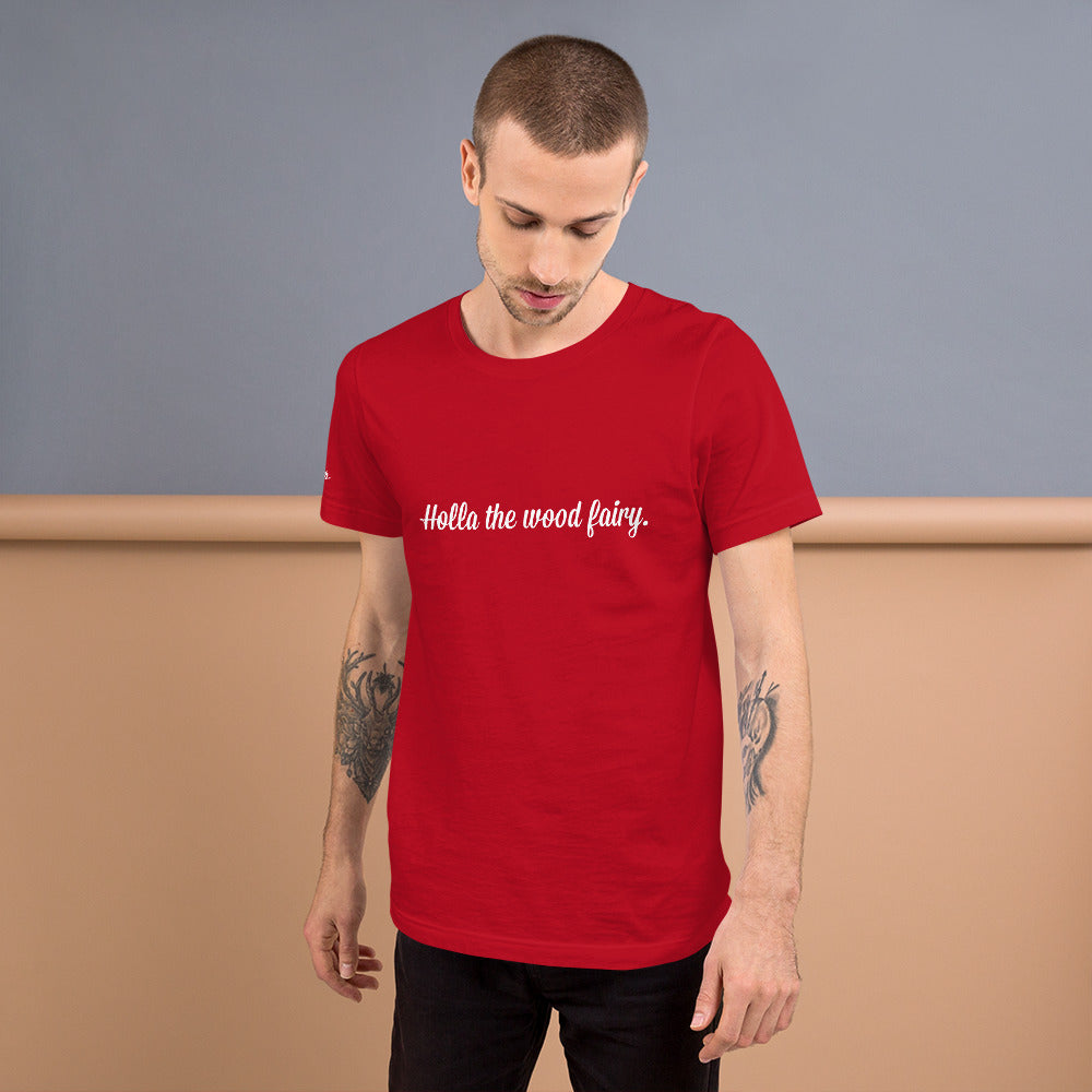 Holla the wood fairy - gents T
