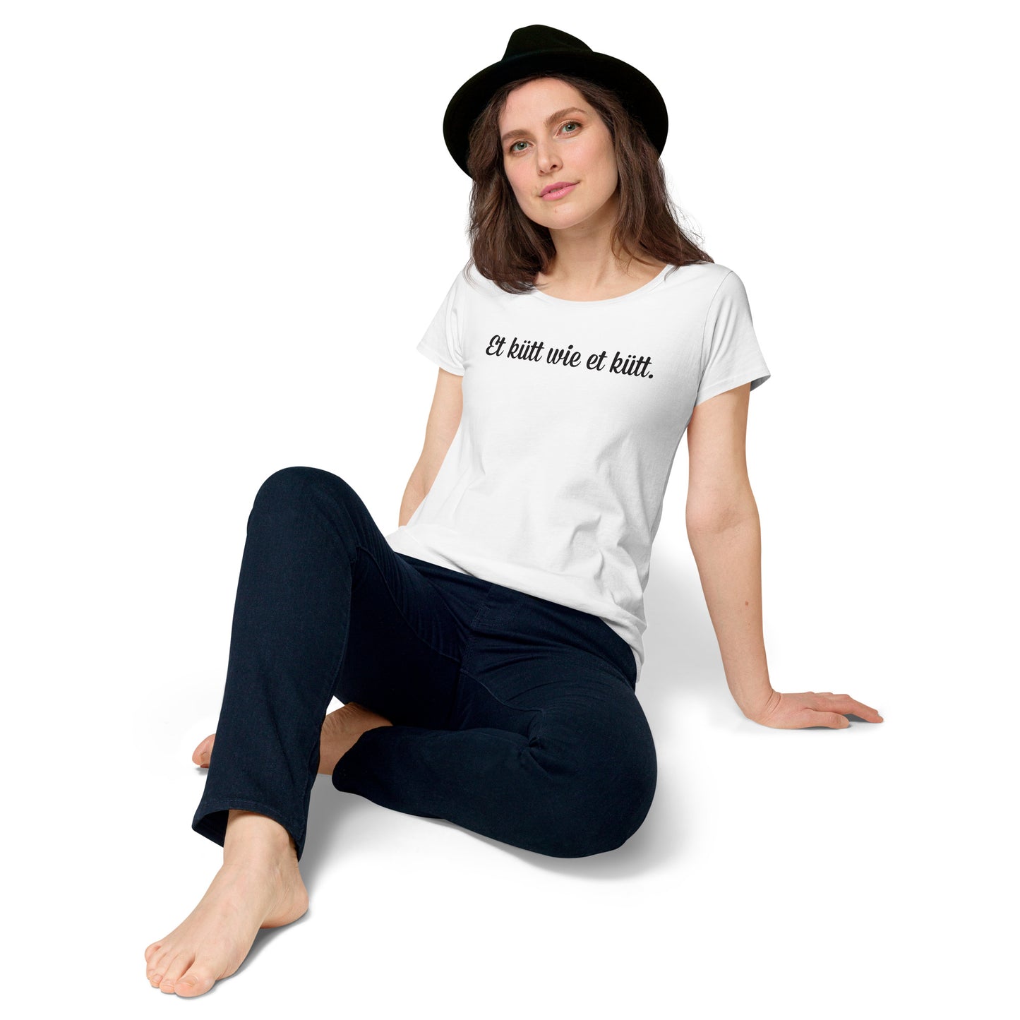 Et kütt wie et kütt - ladies round neck T - lights